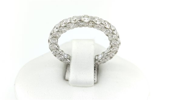 Anello Sangiorgi Preziosi Donna in Oro bianco Diamante 6.09 Ct VR27791DWS - VR27791DWS